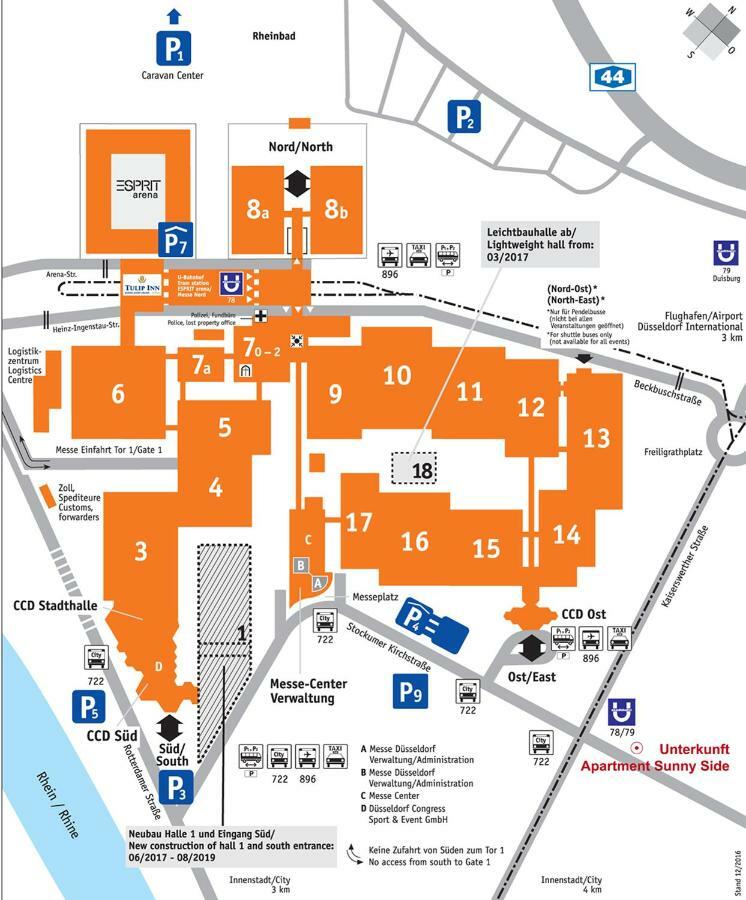 Appartement Messeapartment Sunny Side